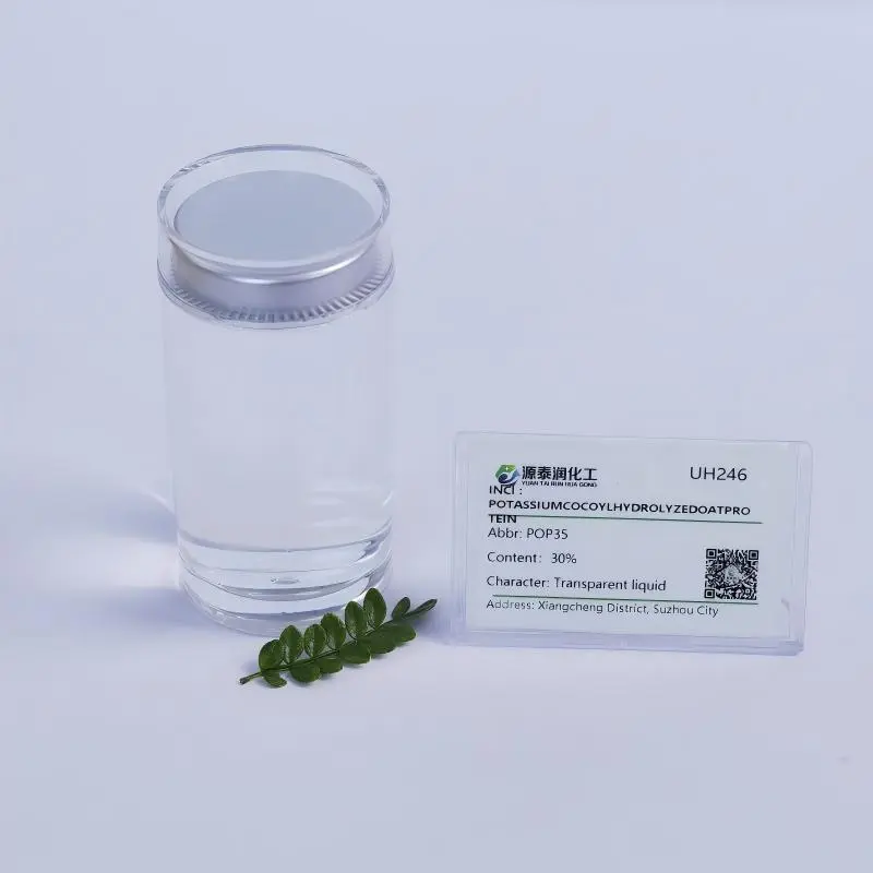 Potassium Cocoyl Hydrolyzed Oat Protein 30% Liquid Amino Acid Surfactant Foaming Agent for Personal Care Product